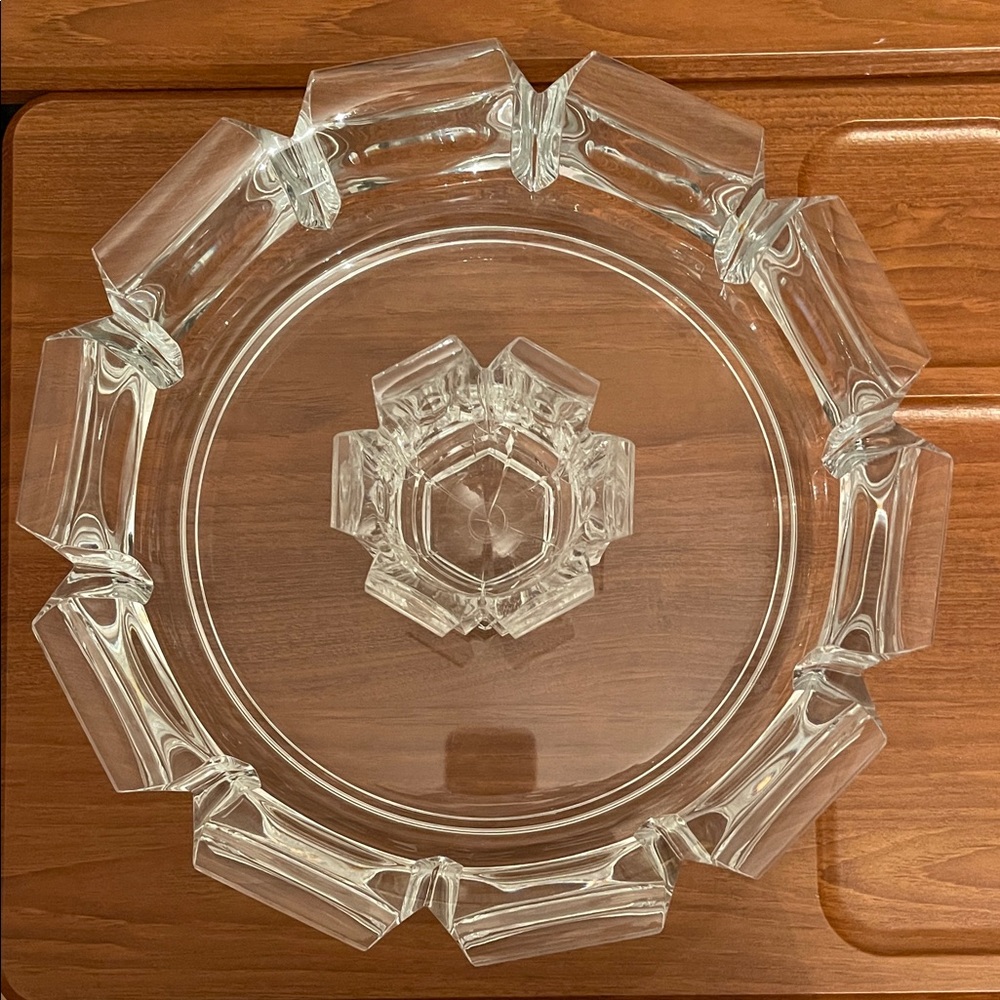 Vintage MCM Carlisle Grainware Lucite Chip & Dip Set